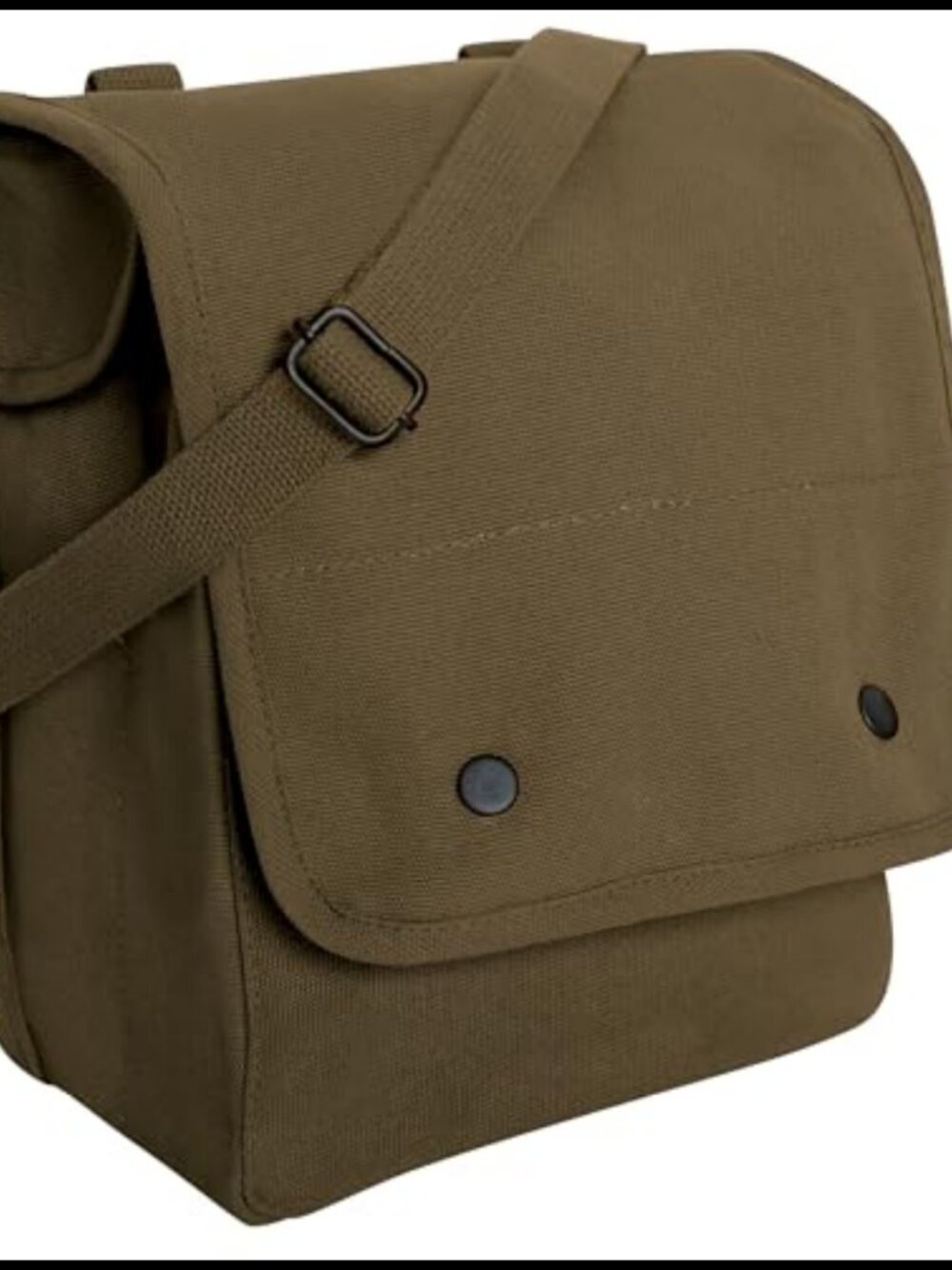 Canvas Map Case Shoulder Bag Crossbody Organizer Pocket